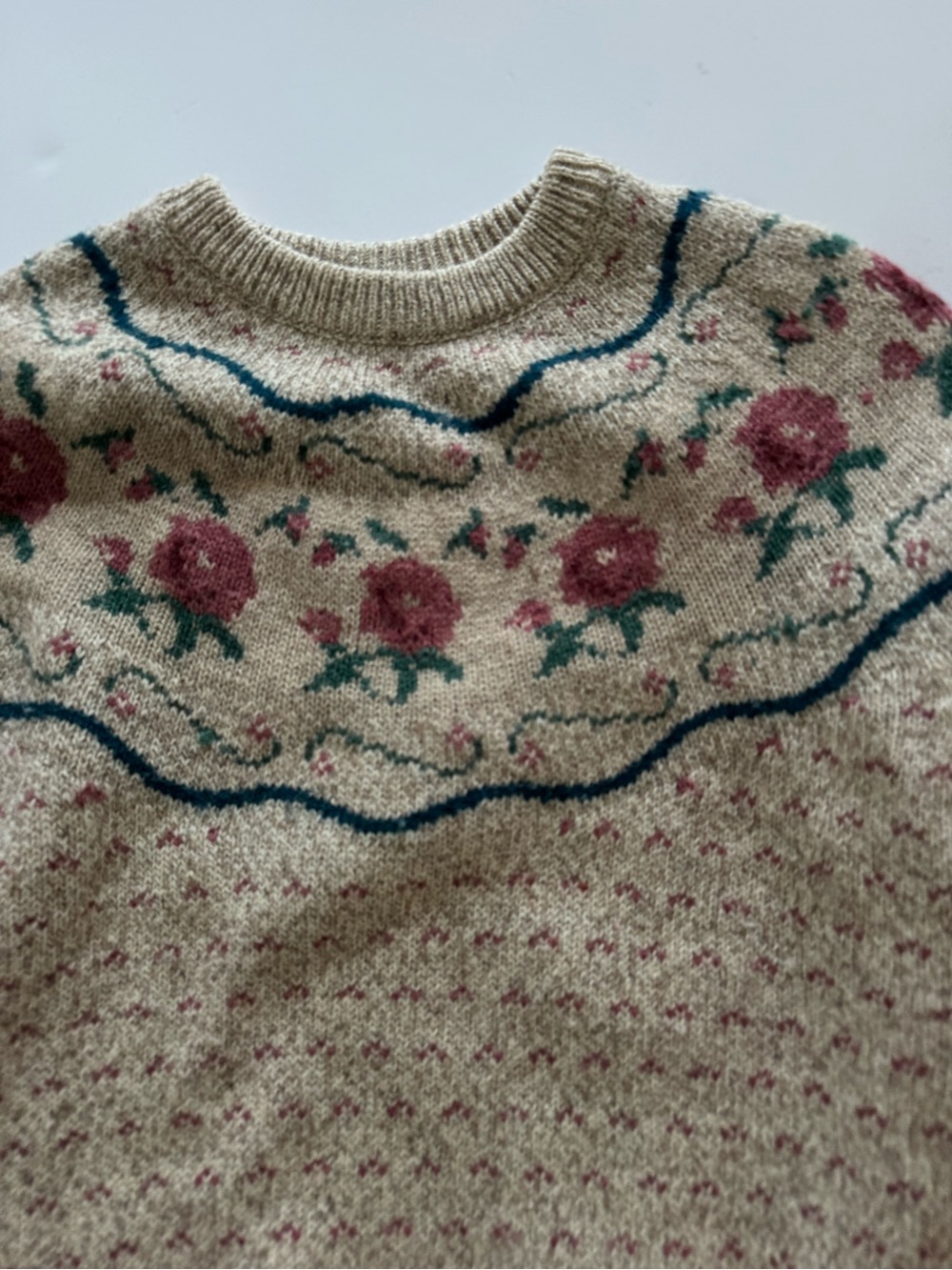 🌸 Vintage Eddie Bauer Floral Knit Sweater
Size Large - Picture 3 of 9